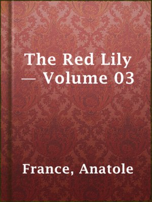 cover image of The Red Lily — Volume 03